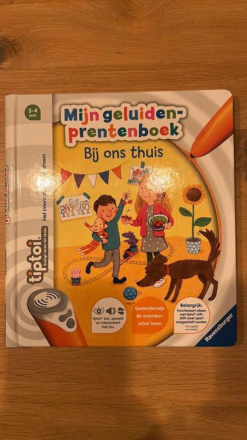 Nieuw! tiptoi geluiden prentenboek: Bij ons thuis, Boeken, Kinderboeken | Baby's en Peuters, Zo goed als nieuw, 3 tot 4 jaar, Ophalen of Verzenden