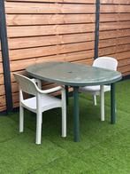 Gratis Tuinset - Ideaal voor Klushuis!, Tuin en Terras, Kunststof, Gebruikt, Stoel, Tuinset
