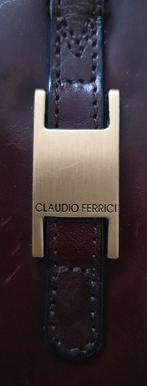 Design schoudertas, Verzenden, Zwart, Leer