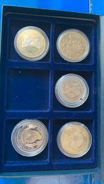 Leuk lot  ecu’s in mapje en cassette, Postzegels en Munten, Munten | Europa | Euromunten, Ophalen of Verzenden