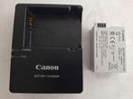 Canon lader en accu voor Canon EOS camera's, Ophalen of Verzenden, Zo goed als nieuw