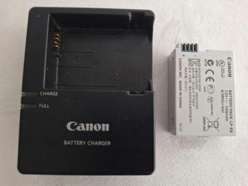 Canon lader en accu voor Canon EOS camera's  beschikbaar voor biedingen