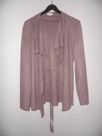 AMBIKA SUEDINE VEST MAAT L, Kleding | Dames, Maat 38/40 (M), Beige, Gedragen, AMBIKA.