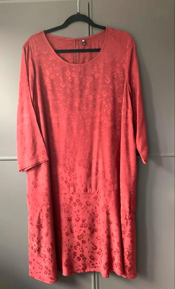 Hema glanzende viscose damast geweven jurk maat XXL 44/46 beschikbaar voor biedingen