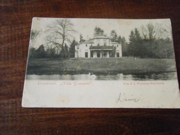 D28 - Hulshorst - Villa Groeneveld - 1903 - Mooi/Oud, Verzamelen, Ansichtkaarten | Nederland, Voor 1920, Ophalen of Verzenden