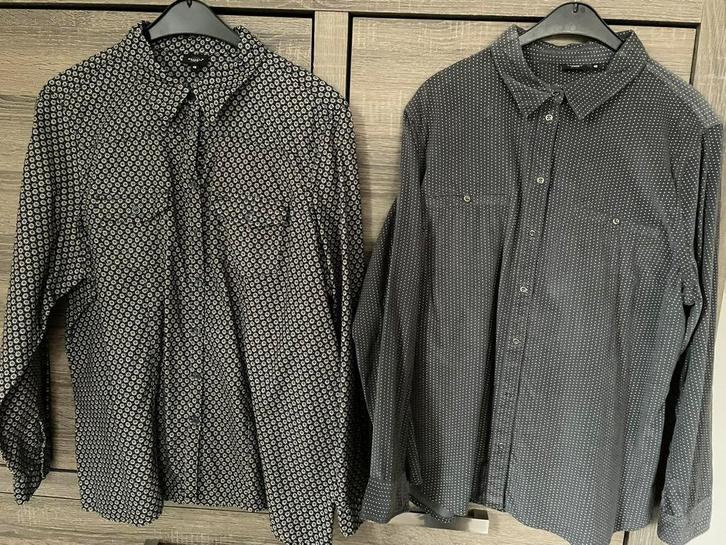 2x Dames blouse mt 48 lange mouw - Bexleys woman, Kleding | Dames, Blouses en Tunieken, Zo goed als nieuw, Maat 46/48 (XL) of groter