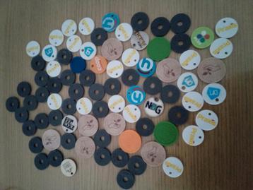 Winkelwagen muntjes partij beschikbaar voor biedingen