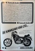 Advertentie 1985 Kawasaki 450 LTD, Verzenden, Zo goed als nieuw, Motoren