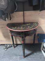 Geverfde muur tafel, Huis en Inrichting, Ophalen, Zo goed als nieuw, 25 tot 50 cm, Vintage