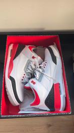 Jordan 3 Fire Red 43 nieuw, Kleding | Heren, Schoenen, Nike Jordan, Wit, Nieuw, Ophalen of Verzenden