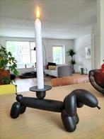 Kandelaar Fatboy dog zwart, Huis en Inrichting, Woonaccessoires | Kandelaars en Kaarsen, Ophalen, Zwart, Zo goed als nieuw, Metaal