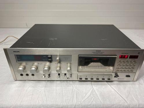 PHILIPS N5846 deck,GOED LEZEN.!!!, Audio, Tv en Foto, Cassettedecks, Enkel, Philips, Ophalen of Verzenden