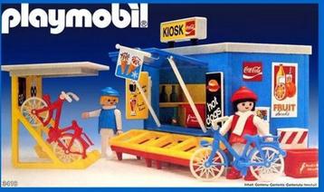 3418 Kiosk met fietsenstalling ֎ Playmobil civiel beschikbaar voor biedingen