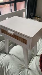2x Rotan Bedtafels -  Rattan bedside tables, Ophalen, Gebruikt, Minder dan 45 cm, 55 tot 70 cm