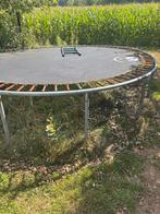 Trampoline  grote uitvoering 365 cm breed, Ophalen, Gebruikt