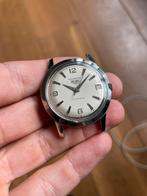 Vintage Heuer Datemaster horloge 35mm, Android, Ophalen of Verzenden, Zo goed als nieuw, Zwart
