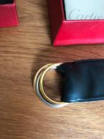 Cartier Trinity riem,100% origineel, Sieraden, Tassen en Uiterlijk, Armbanden, Ophalen of Verzenden, Zo goed als nieuw, Wit, Goud