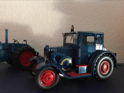 Schuco Lanz Ackerluft Bulldog  - 1:18 oldtimer, Verzamelen, Speelgoed, Ophalen of Verzenden