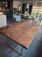 Dutchbone class eettafel 240x110 cm, Ophalen, Gebruikt, 100 tot 150 cm, 200 cm of meer
