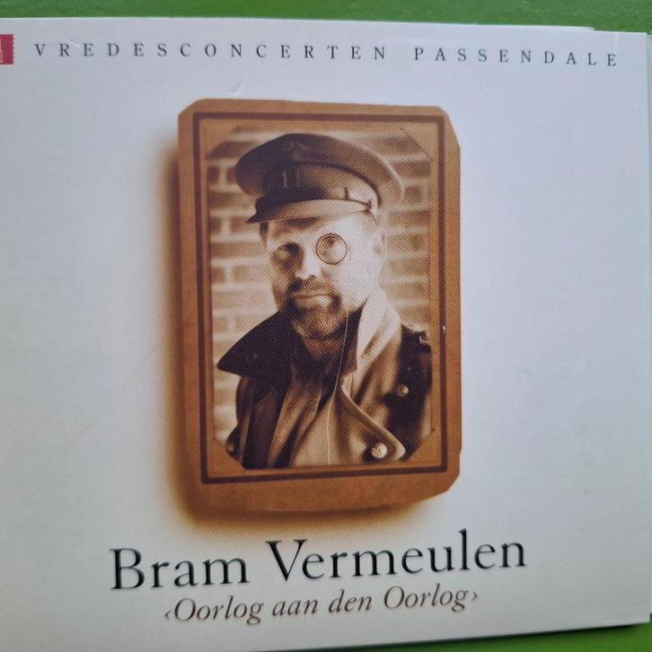 BRAM VERMEULEN - OORLOG AAN DE OORLOG (CD IS ALS NIEUW), Cd's en Dvd's, Cd's | Nederlandstalig, Zo goed als nieuw, Rock, Ophalen of Verzenden