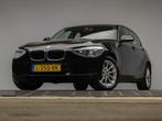 BMW 1-serie 116i Business+ Sport (NAVI,STOELVERWARMING,XENON, Auto's, BMW, 1-Serie, Gebruikt, 4 cilinders, Zwart