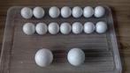 16 styropor bollen, Ophalen of Verzenden, Nieuw, Materiaal