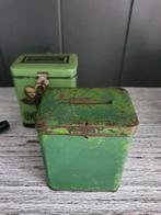 Zeldzame collectebus Marine Sanatoriumfonds Rechthoekig €19, Verzamelen, Ophalen of Verzenden, Gebruikt, Metaal of Blik, Overige thema's