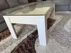 Hoogglans Witte Eettafel + Salontafel, Huis en Inrichting, Ophalen of Verzenden
