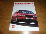 brochure Vauxhall Cavalier  1989, Ophalen of Verzenden, Nieuw, Overige merken