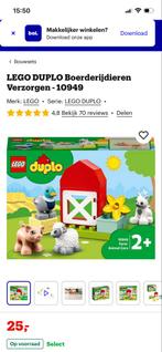 Lego Duplo Boerderij Dieren Set, Ophalen of Verzenden, Zo goed als nieuw, Complete set, Duplo