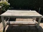 Tuintafel steigerhout, gratis ophalen, Ophalen, Gebruikt, Rechthoekig, Hout