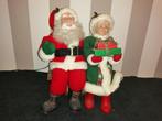 Kerstman met vrouw op bankje, Diversen, Kerst, Ophalen, Zo goed als nieuw