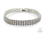 Dames armband met Zirkonia, Staal, Nieuw, Www.ayura-jewelry.nl, Nvt