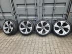 Originele Audi Q7, SQ7 velgen, 285 35 22, 7MM,  Bridgestone, Ophalen, Gebruikt, 285 mm, Banden en Velgen