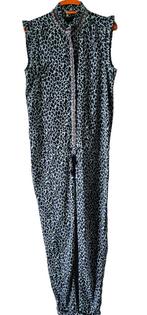 blauw jumpsuit van Maison Scotch maat M (26424), Kleding | Dames, Jumpsuits, Ophalen of Verzenden, Zo goed als nieuw, Zwart