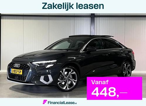 Audi A3 Limousine 35 TFSI S edition Pano Virtual Trekhaak, Auto's, Audi, Bedrijf, Lease, Financial lease, A3, ABS, Achteruitrijcamera