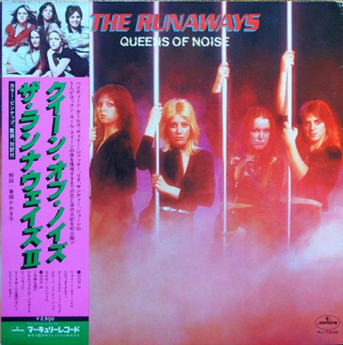 Runaways – Queens Of Noise  (Japan 1977), Cd's en Dvd's, Vinyl | Hardrock en Metal, Gebruikt, Ophalen of Verzenden