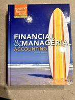 Financial & Managerial Accounting, Ophalen of Verzenden, Zo goed als nieuw, WO