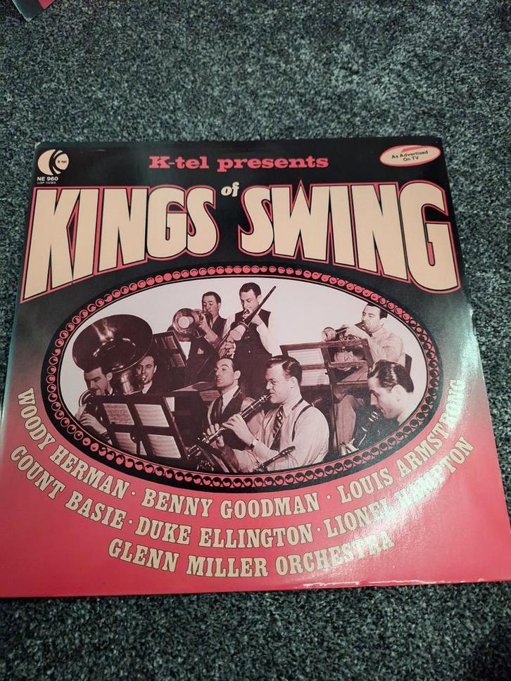 Kings of Swing - K-Tel LP, Cd's en Dvd's, Vinyl | Filmmuziek en Soundtracks, Gebruikt, 12 inch, Ophalen of Verzenden