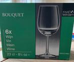 Royal Leerdam Bouquet Wijnglazen - 6 stuks, Verzamelen, Ophalen, Zo goed als nieuw