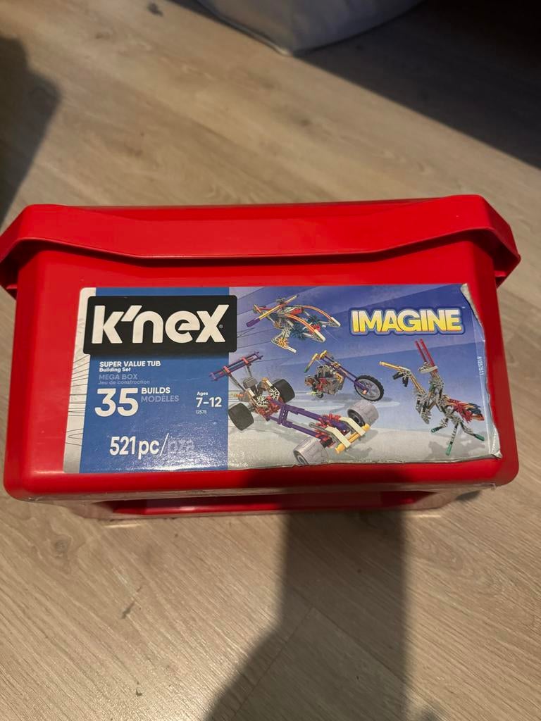 K'nex Bouwdoos - Super Value Tub, Ophalen of Verzenden, Gebruikt, K'nex