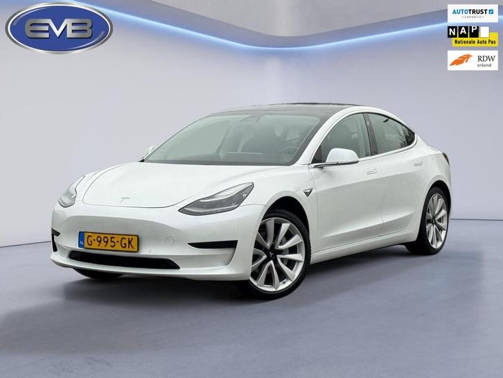 Tesla Model 3 Standard RWD Plus 60 kWh, 19 inch, panoramadak, Auto's, Tesla, Bedrijf, Te koop, Model 3, ABS, Airbags, Airconditioning