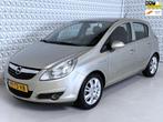 Opel Corsa 1.4-16V Enjoy 5drs Airco Cruise KOOPJE! (2007), Voorwielaandrijving, Gebruikt, Zwart, 4 cilinders