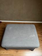 Ikea ektorp poef hocker grijs voetenbank bak, Ophalen, Rechthoekig, 75 tot 100 cm