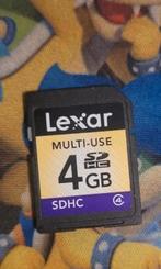 SD kaart 4gb voor Nintendo ds lite DSi of 2ds 3ds xl SDHC, 1 speler, Ophalen, Zo goed als nieuw, Vanaf 3 jaar