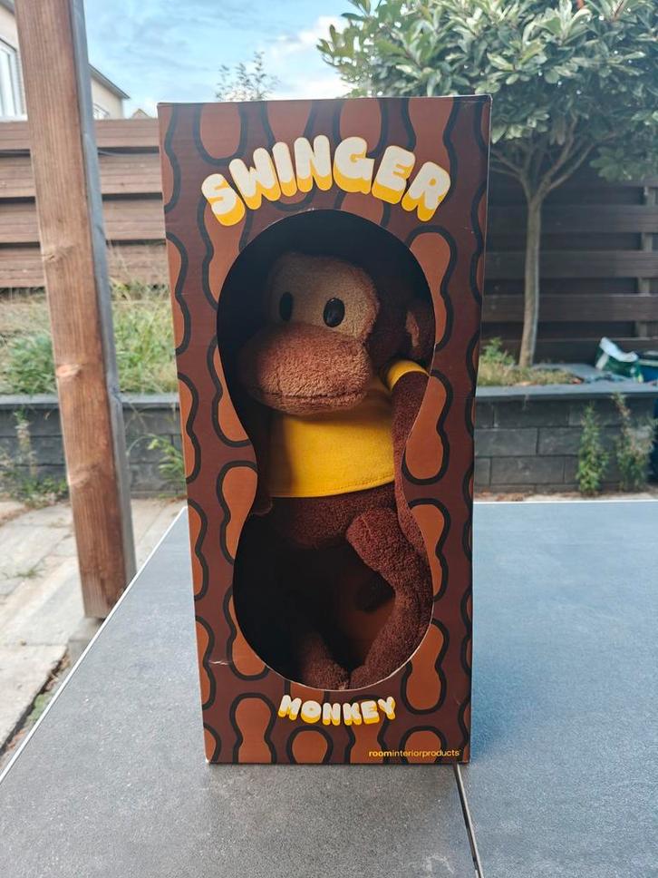 Swinger Monkey - Room Interior Products - Nieuw, Kinderen en Baby's, Speelgoed | Knuffels en Pluche, Nieuw, Overige typen, Ophalen of Verzenden