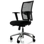 Bureaustoel Rhea, Ophalen of Verzenden, Nieuw, Zwart, Bureaustoel