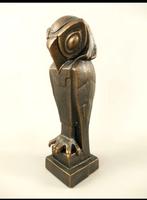 Uil, gebronsd metaal, Antiek en Kunst, Ophalen of Verzenden
