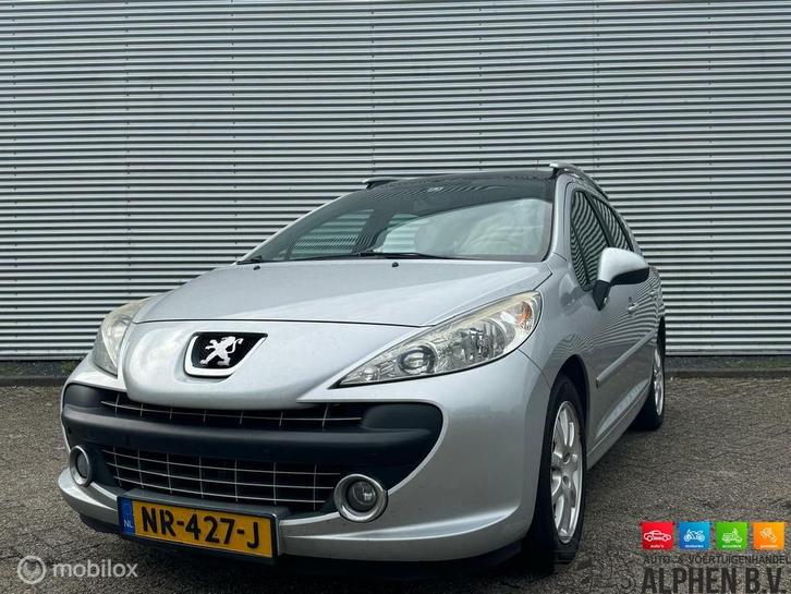 Peugeot 207 SW 1.6 VTi XS- Nap- Airco- Trekhaak - Pano, Auto's, Peugeot, Bedrijf, Te koop, Airbags, Airconditioning, Alarm, Boordcomputer