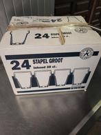 Bier glazen 24x, Verzamelen, Glas en Borrelglaasjes, Ophalen, Nieuw, Bierglas